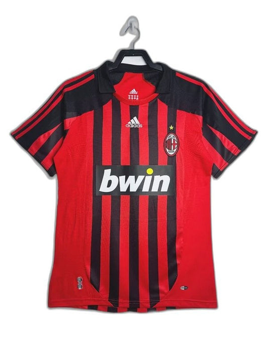 AC Milan 07/08 I Home Camisa - Versão Retrô