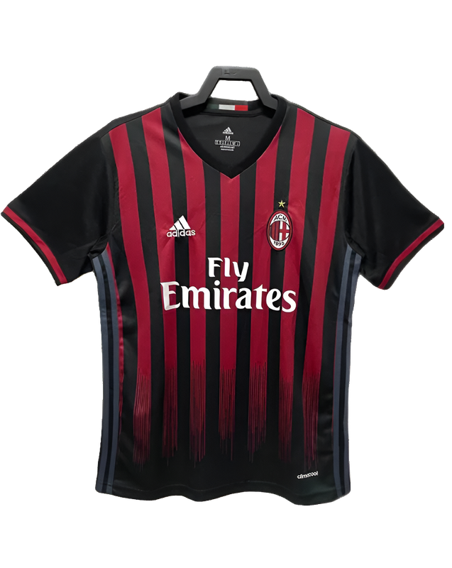 AC Milan 16/17 I Home Camisa - Versão Retrô