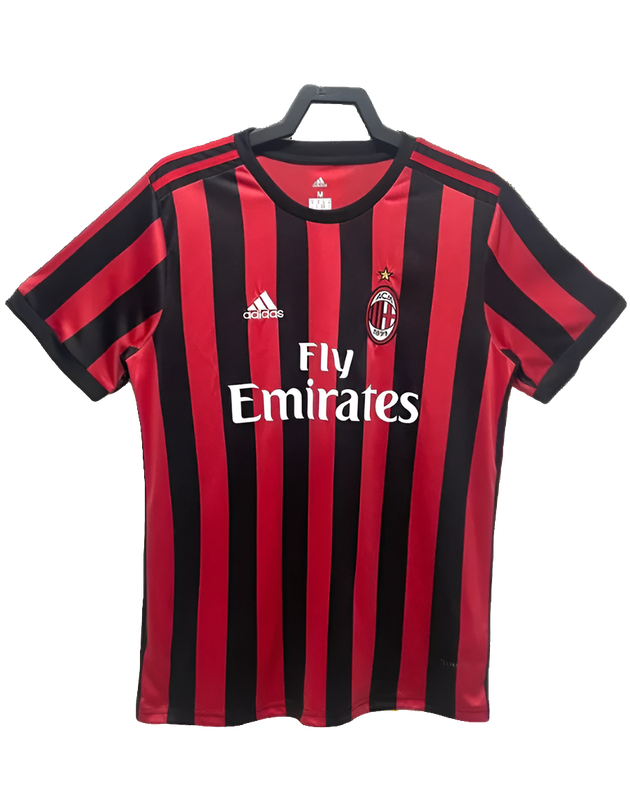 AC Milan 17/18 I Home Camisa - Versão Retrô