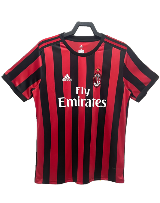 AC Milan 17/18 I Home Camisa - Versão Retrô
