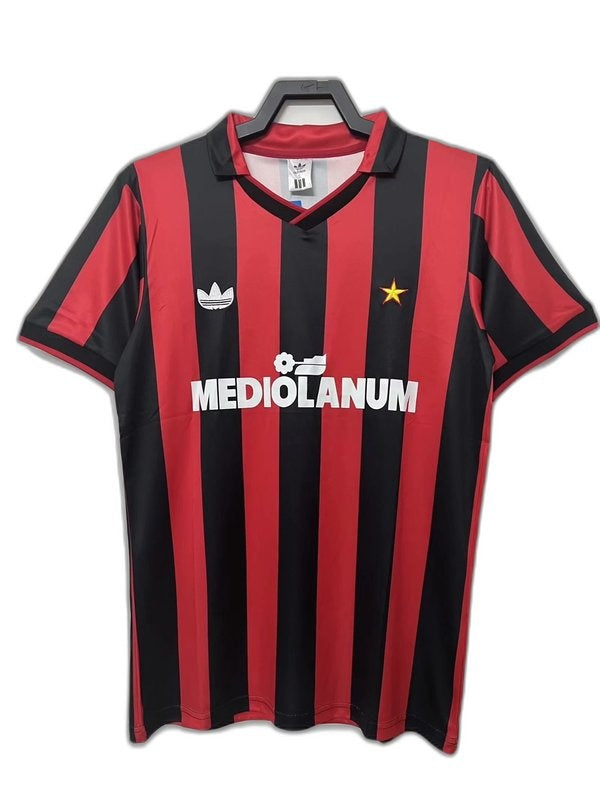 AC Milan 90/91 I Home Camisa - Versão Retrô