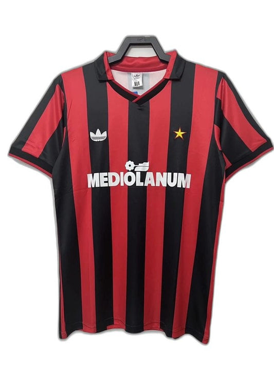 AC Milan 90/91 I Home Camisa - Versão Retrô
