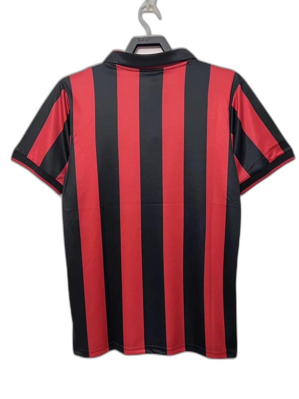 AC Milan 90/91 I Home Camisa - Versão Retrô