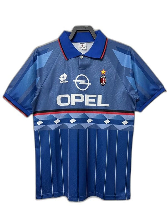 AC Milan 95/96 II Away Camisa - Versão Retrô