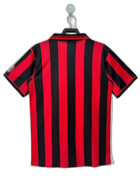 AC Milan 96/97 I Home Camisa - Versão Retrô