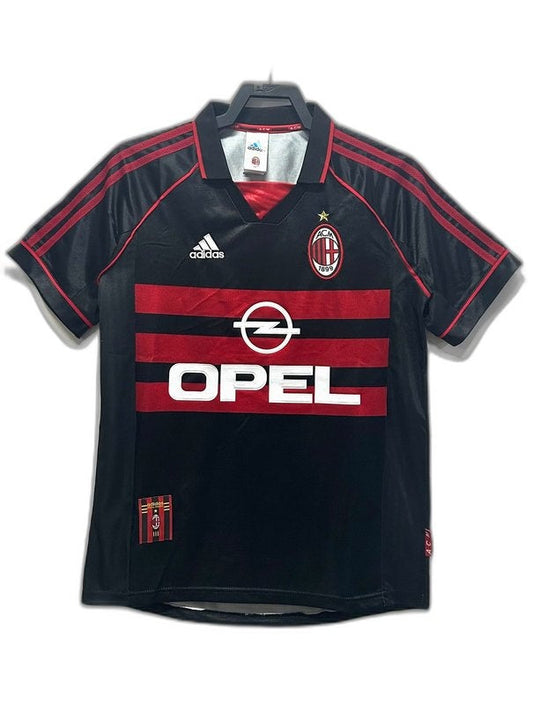 AC Milan 98/99 II Away Camisa - Versão Retrô