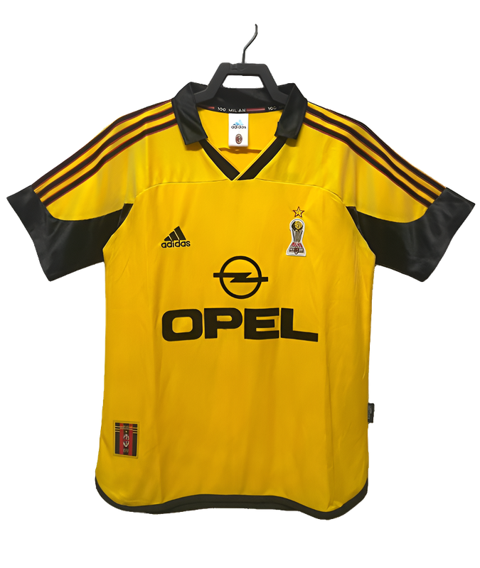 AC Milan 99/00 II Away Camisa - Versão Retrô