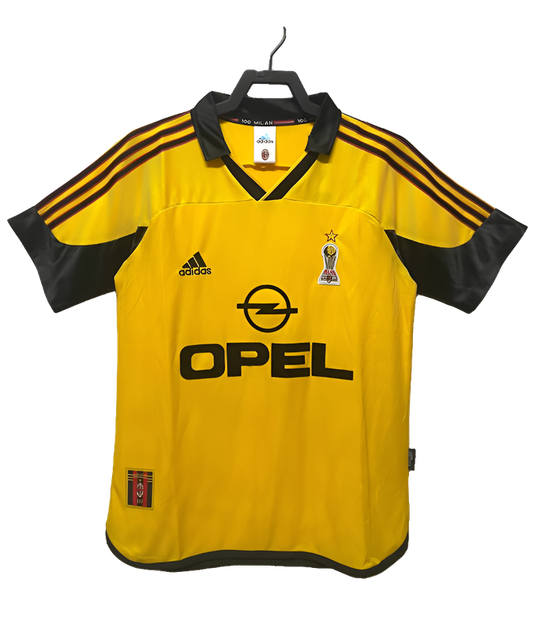 AC Milan 99/00 II Away Camisa - Versão Retrô