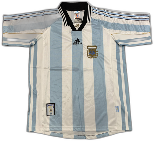 Argentina 1998 I Home Camisa - Versão Retrô