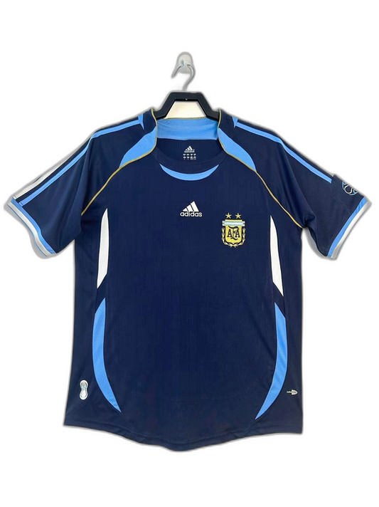 Argentina 2006 II Away Camisa - Versão Retrô