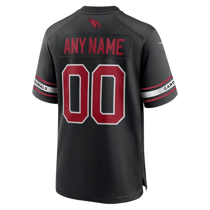 Arizona Cardinals - Alternate Personalizada NFL Game Camisa - Preta