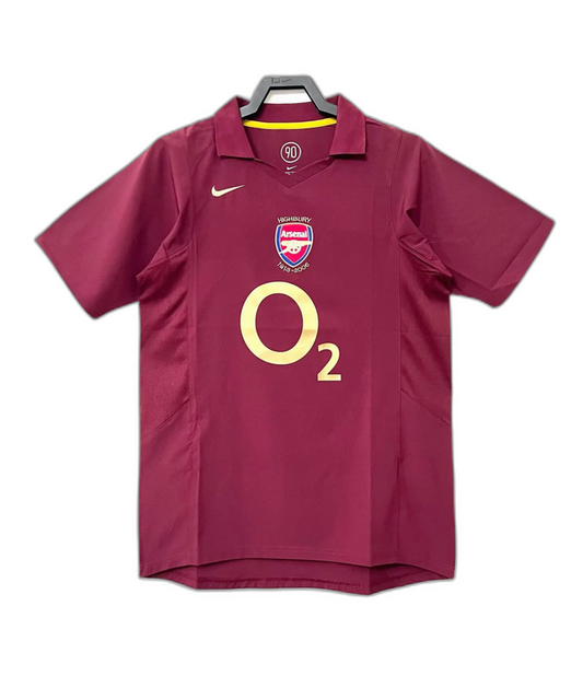 Arsenal 05/06 I Home Camisa - Versão Retrô