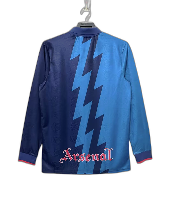 Arsenal 95/96 II Away Camisa - Manga Longa Versão Retrô