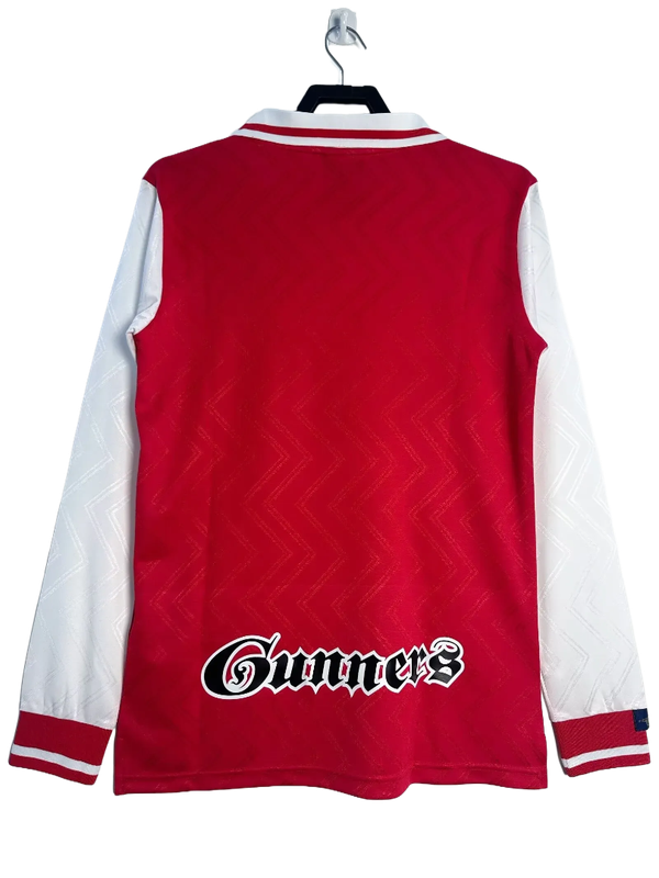 Arsenal 96/97 I Home Camisa - Manga Longa Versão Retrô