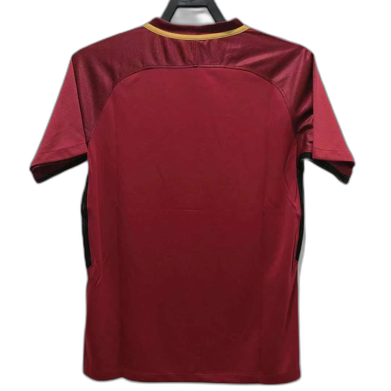 AS Roma 17/18 I Home Camisa - Versão Retrô