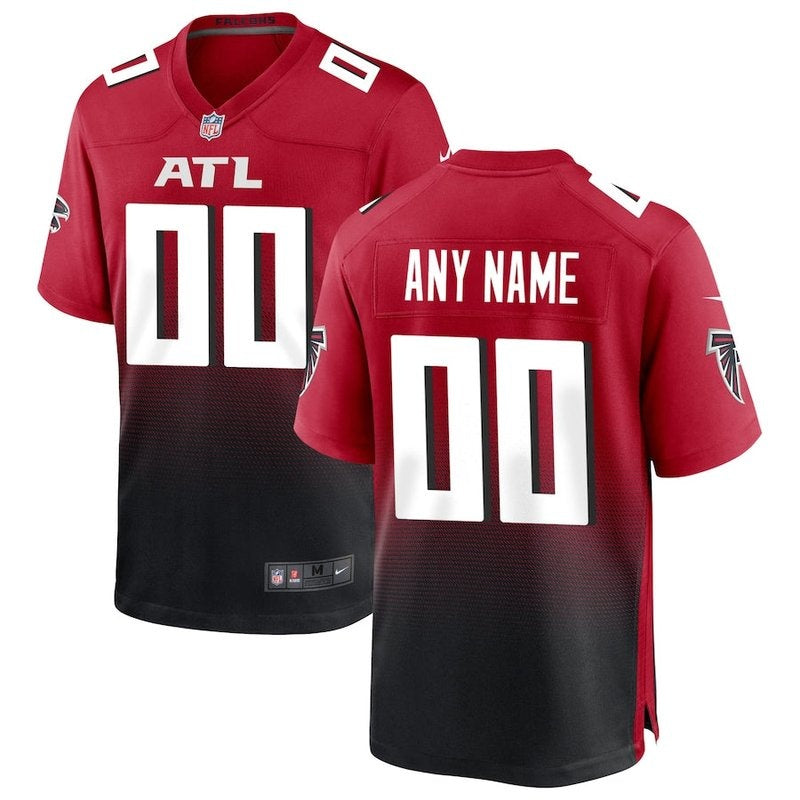 Atlanta Falcons - Alternate Personalizada NFL Game Camisa - Vermelha