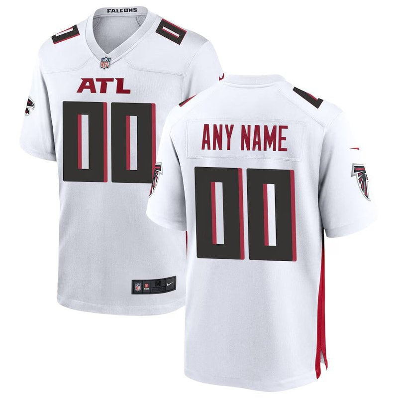 Atlanta Falcons - Personalizada NFL Game Camisa - Branca