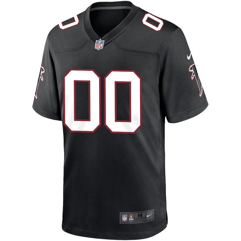 Atlanta Falcons - Throwback Personalizada NFL Game Camisa - Preta