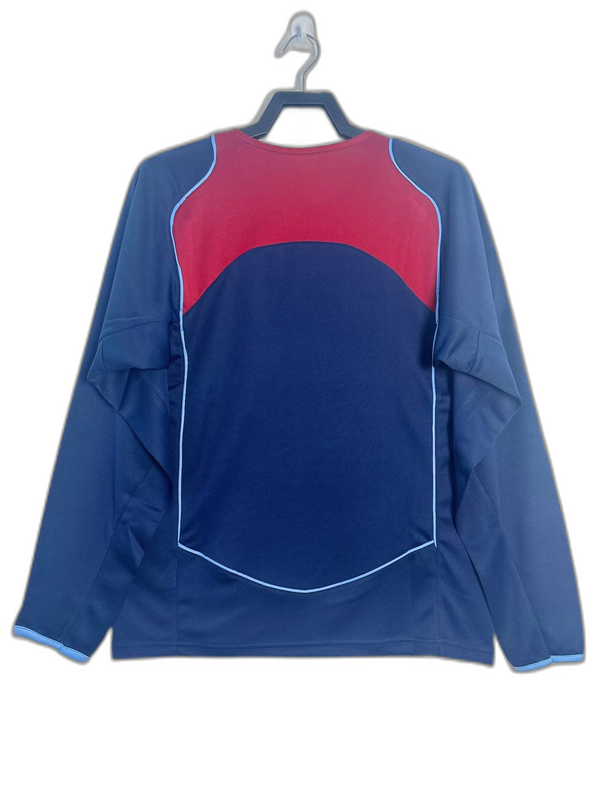 Atletico Madrid 04/05 II Away Camisa - Manga Longa Versão Retrô