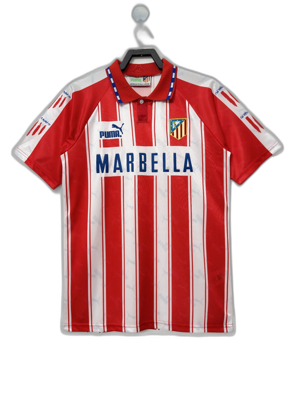 Atletico Madrid 94/95 I Home Camisa - Versão Retrô