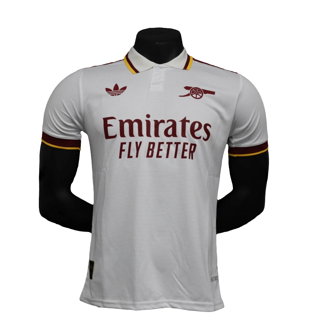 Arsenal 25/26 Edição Especial Camisa - Branca - Versão Jogador