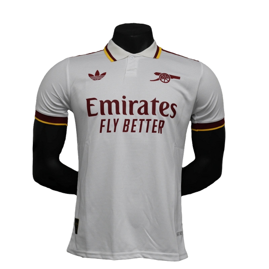 Arsenal 25/26 Edição Especial Camisa - Branca - Versão Jogador