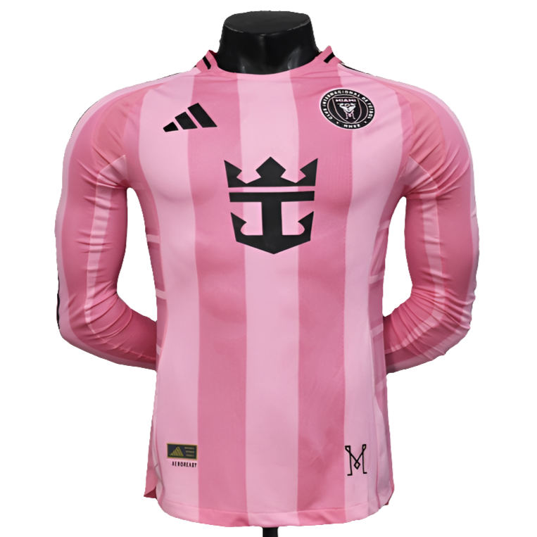 Inter Miami CF 25/26 I Home Camisa - Manga Longa