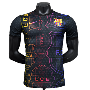 Barcelona 25/26 Special Edition Jersey - Black, Yellow, and Red - Player Version