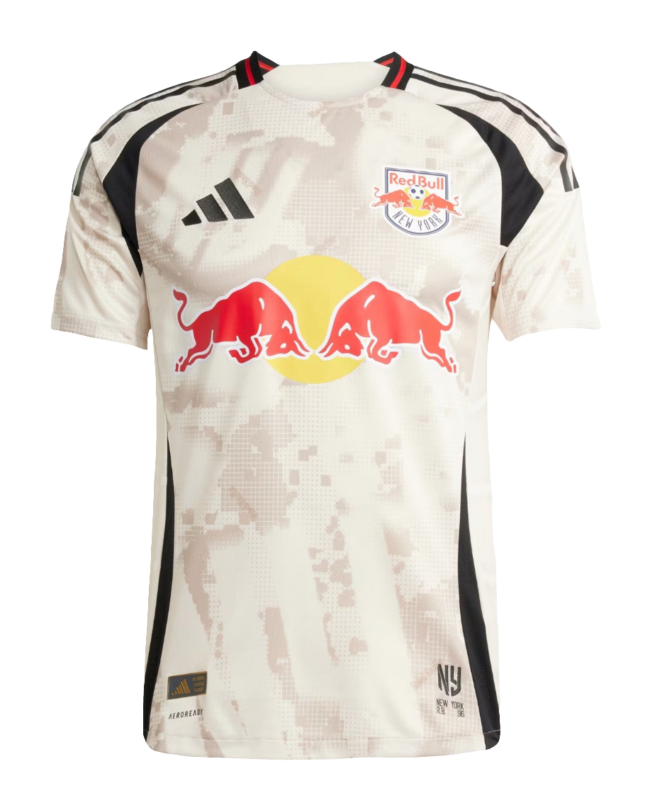 New York Vermelha Bulls 25/26 II Away Camisa - Versão Torcedor