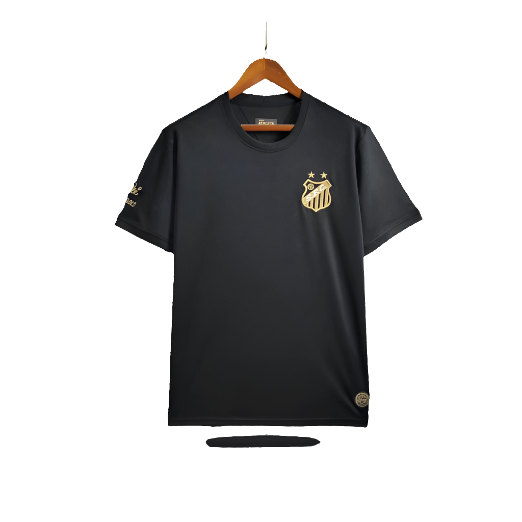 Santos 25/26 Edição Comemorativa Camisa - Preta - Versão Torcedor