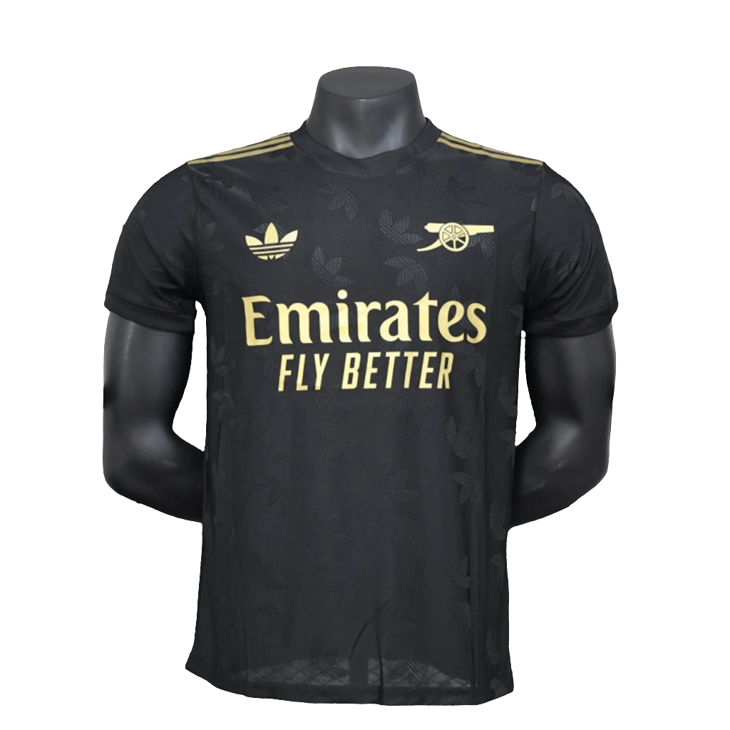 Arsenal 25/26 Edição Especial Camisa - Preta - Versão Jogador