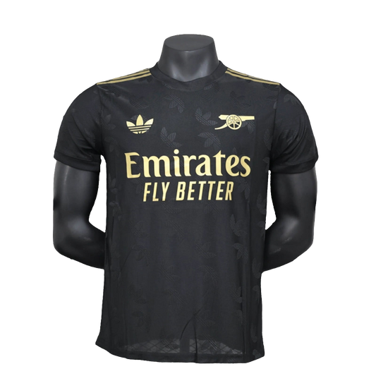 Arsenal 25/26 Edição Especial Camisa - Preta - Versão Jogador