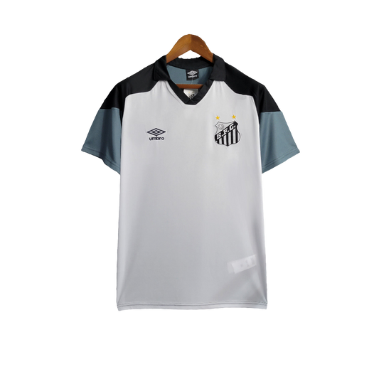 Santos 23/24 Camisa de Treino - Branca - Versão Torcedor
