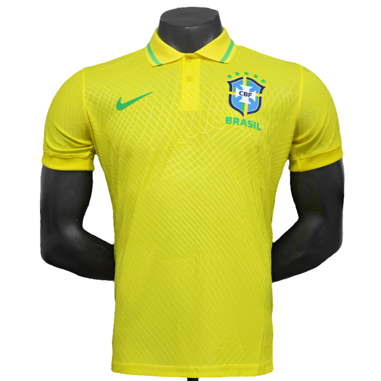 Brazil 25/26 Polo Edição Camisa - Amarela - Versão Jogador