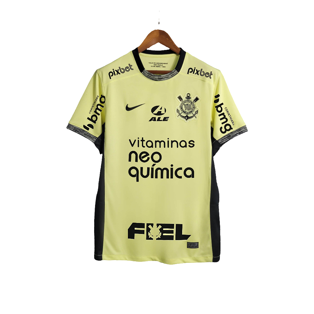Corinthians 23/24 III Third Camisa - All Sponsors - Versão Torcedor