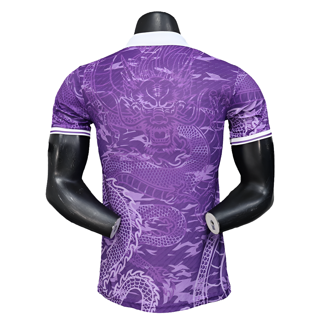 Real Madrid 25/26 Edição Especial Camisa - Roxa - Versão Jogador