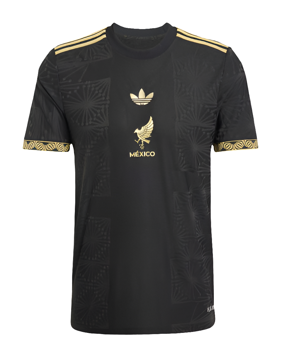 Mexico 25/26 Dourada Cup Edição Camisa - Preta - Versão Torcedor
