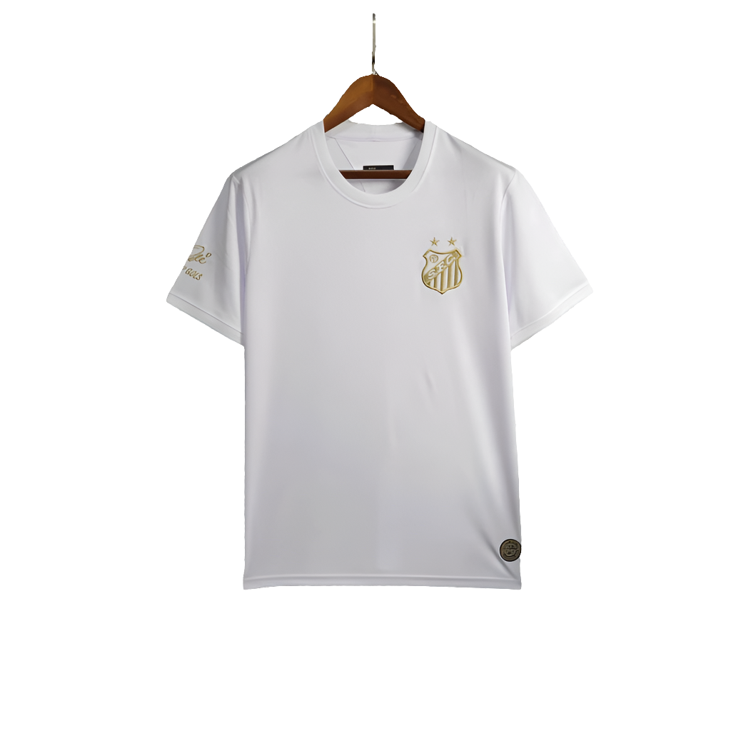 Santos 25/26 Edição Comemorativa Camisa - Branca - Versão Torcedor
