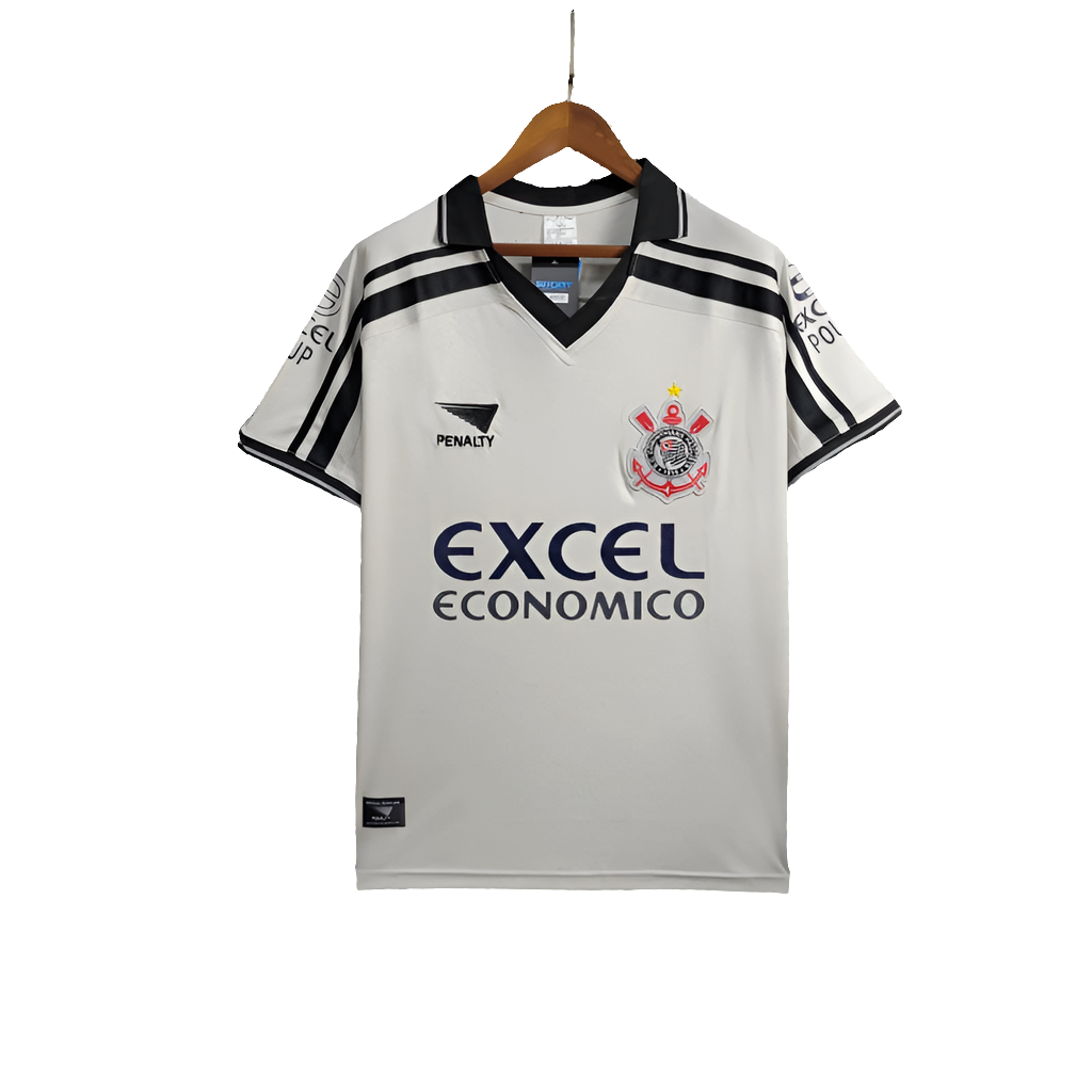 Corinthians 1998 I Home Camisa - Versão Retrô