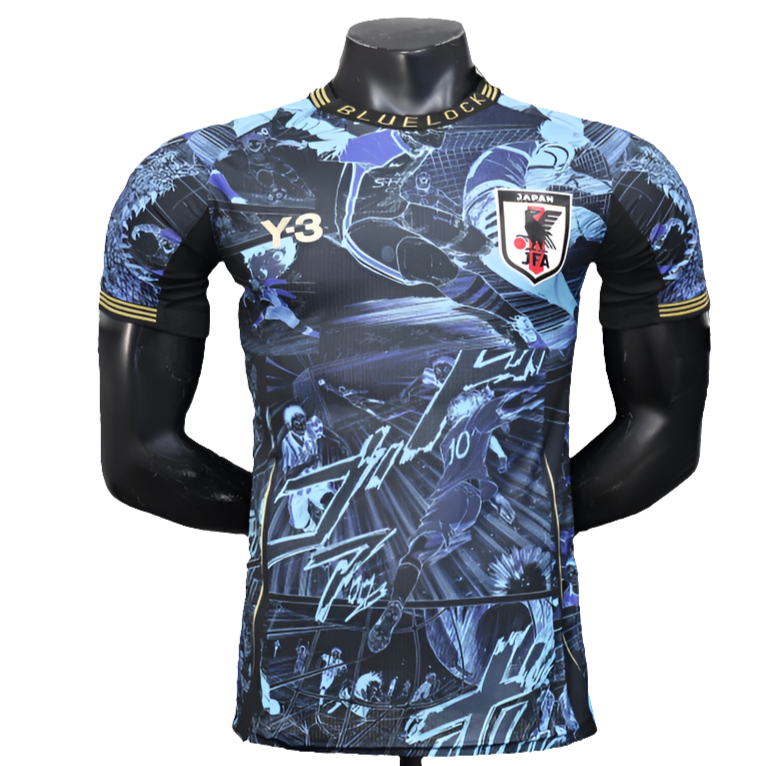 Japan 25/26 Edição Especial Camisa - Navy Azul - Versão Jogador