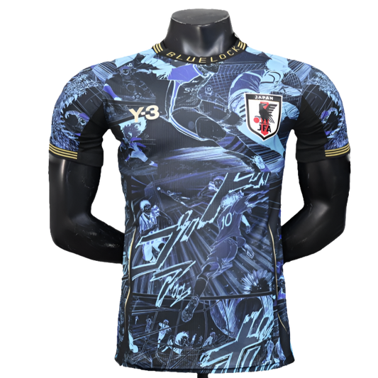 Japan 25/26 Edição Especial Camisa - Navy Azul - Versão Jogador