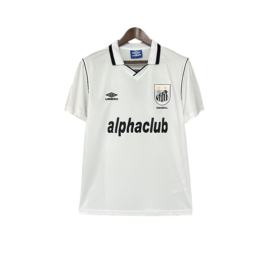Santos 2001 I Home Camisa - Versão Retrô