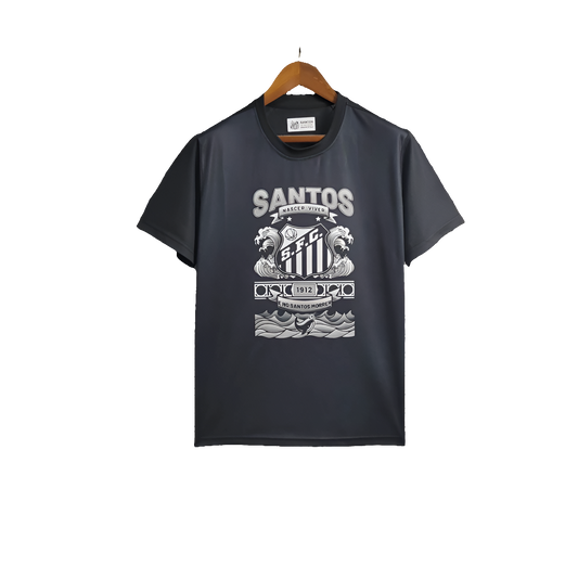 Santos 25/26 Casual Edição Camisa - Preta - Versão Torcedor