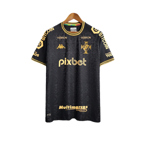 Vasco 22/23 Goalkeeper Jersey - Black - All Sponsors - Fan Version