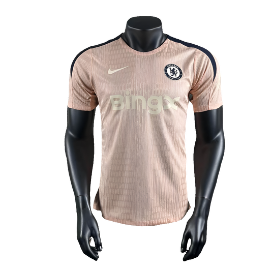 Chelsea 25/26 Camisa de Treino - Dourada - Versão Jogador