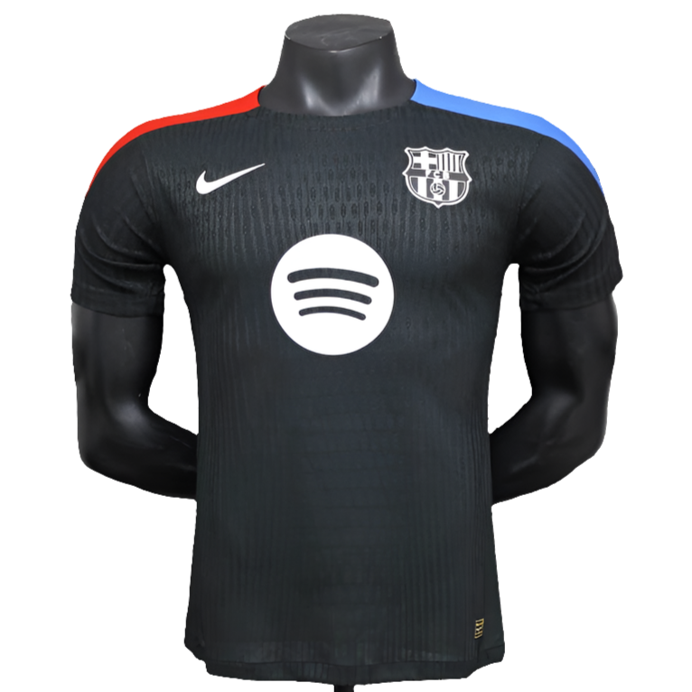 Barcelona 25/26 Edição Especial Camisa - Preta - Versão Jogador