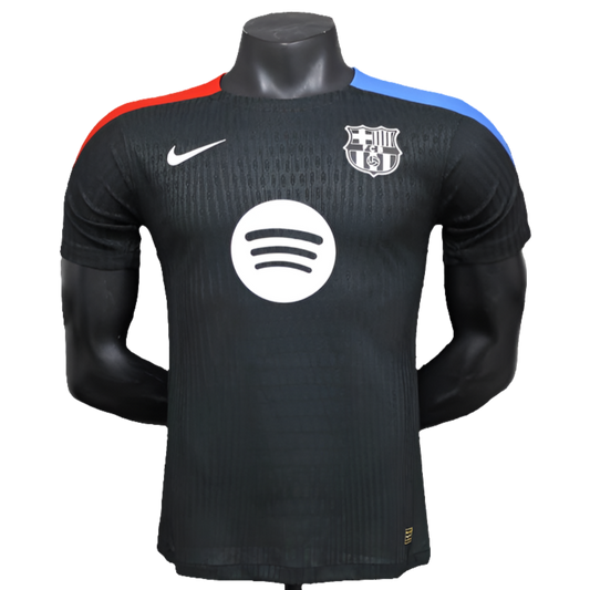 Barcelona 25/26 Edição Especial Camisa - Preta - Versão Jogador