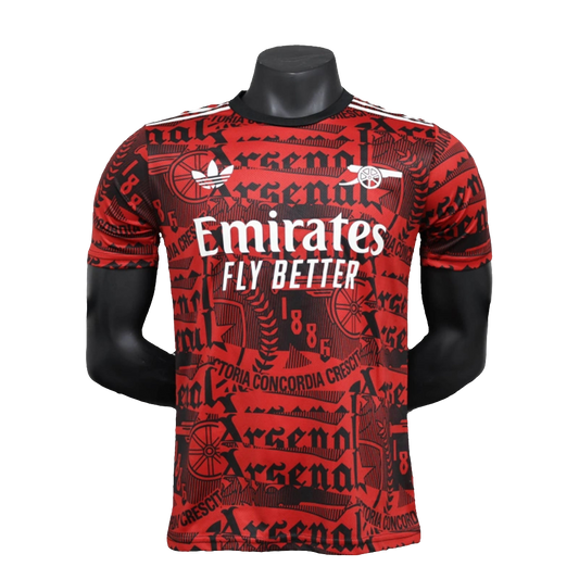 Arsenal 25/26 Camisa de Treino - Dark Vermelha - Versão Jogador