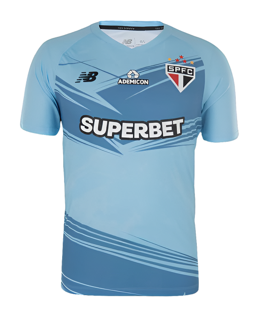Sao Paulo 25/26 Camisa de Goleiro - Light Azul - Versão Torcedor