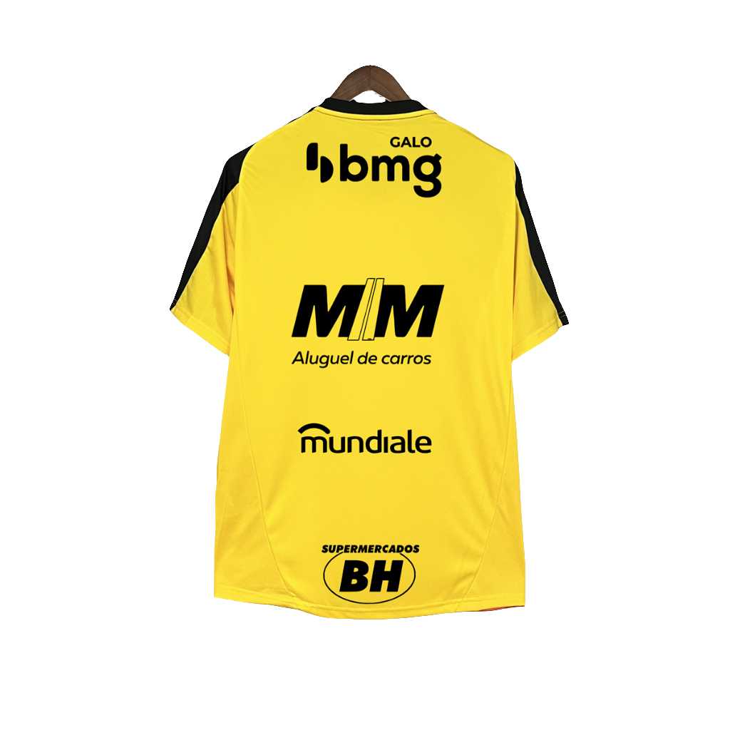 Atletico Mineiro 25/26 Amarela Camisa de Treino - All Sponsors - Versão Torcedor